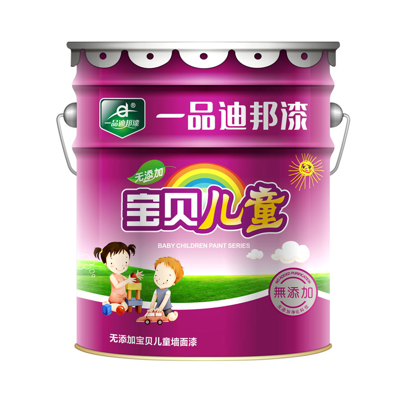 無添加寶貝兒童內墻漆系列16L